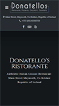 Mobile Screenshot of donatellos.info