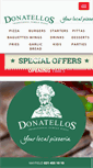 Mobile Screenshot of donatellos.ie